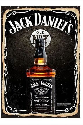 Jack Daniels Mdf Tablo 50cm X 70cm dikey-23737-50-70