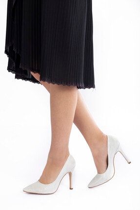 Sedef Mercan Aynalı Stiletto Topuklu Kadın Klasik Ayakkabı 1501cnr CNR1501AMA