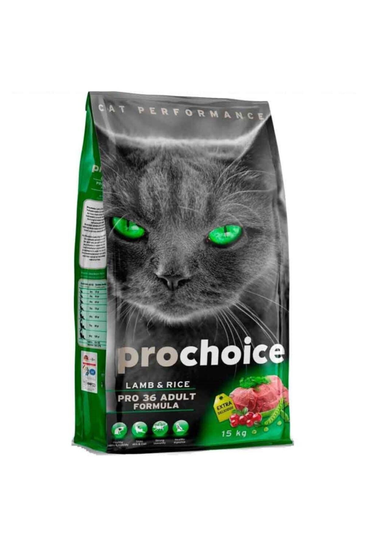 ProChoice Prochoice Pro 36 Kuzu Ve Pirinçli Kedi Maması 15 kg