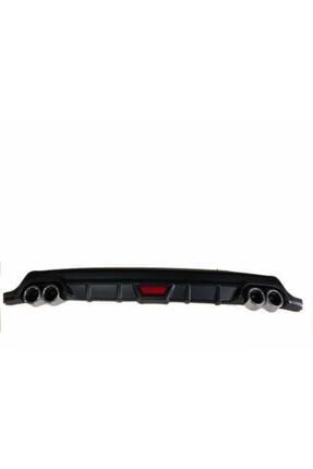 Ford Focus 3 Arka Tampon Eki Çift Çıkış Difüzör 2012+ 011HY16232213