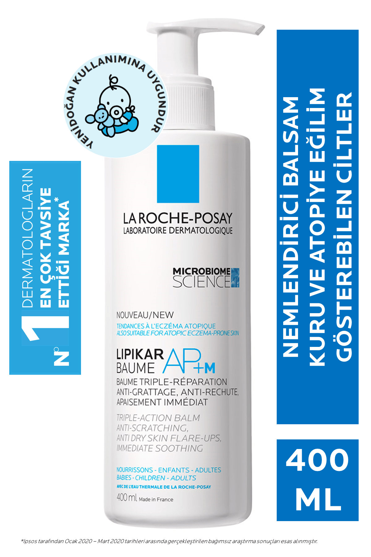 la roche posay lipikar baume balsam losyon ap m atopiye egilim gosterebilen ciltler 400 ml 3337875696548 fiyati yorumlari trendyol