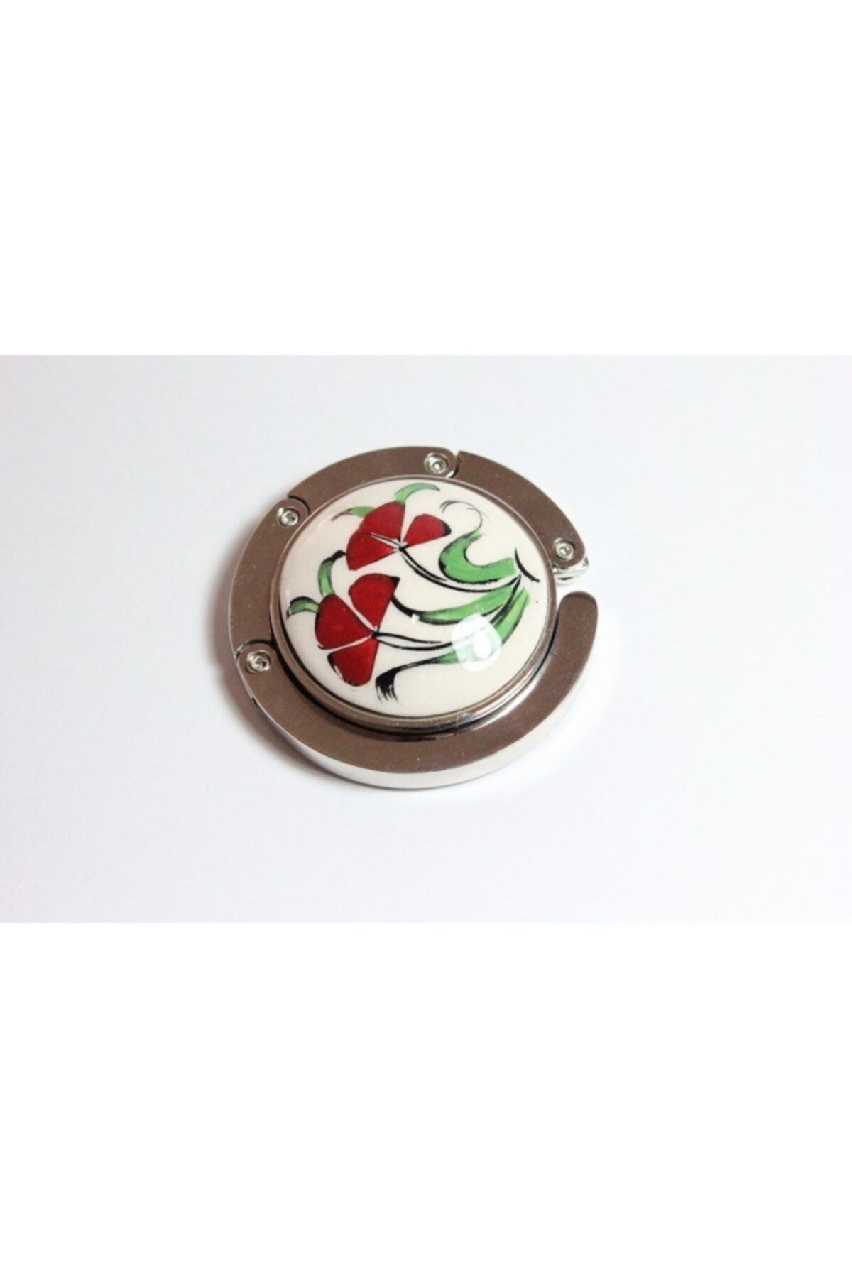 Buffer-3 Pieces Decorative Patterned Table Edge Bag Hanger Tool Hanger 3