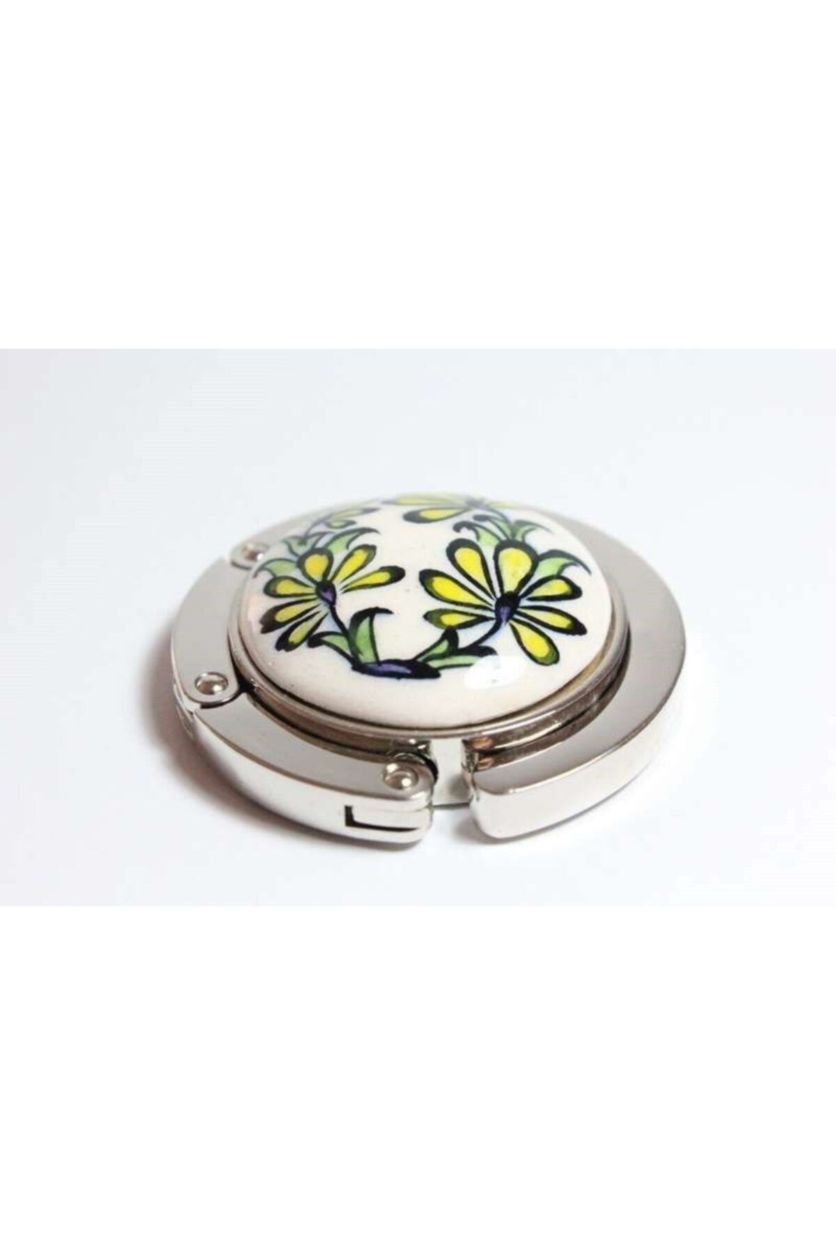 Buffer-3 Pieces Decorative Patterned Table Edge Bag Hanger Tool Hanger 5