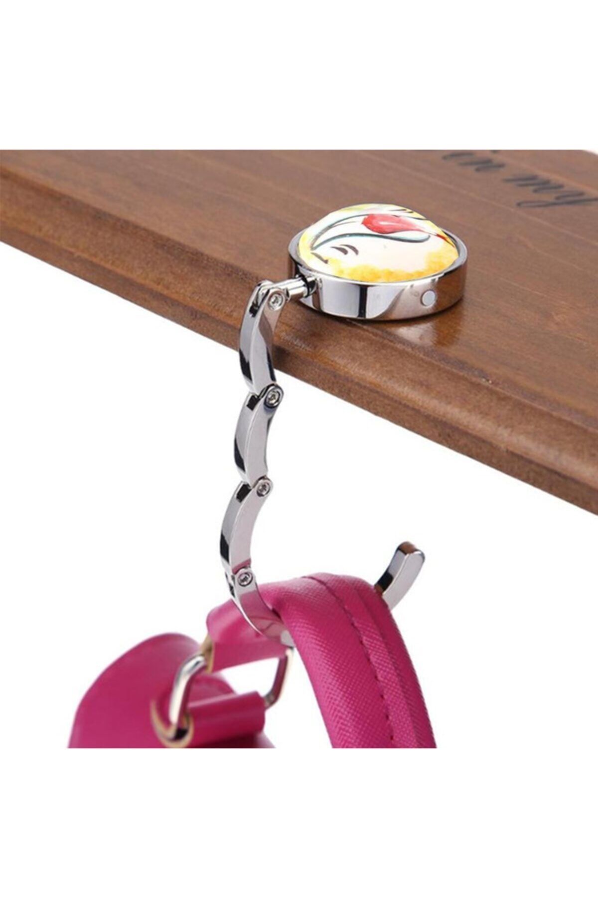 Buffer-3 Pieces Decorative Patterned Table Edge Bag Hanger Tool Hanger 9