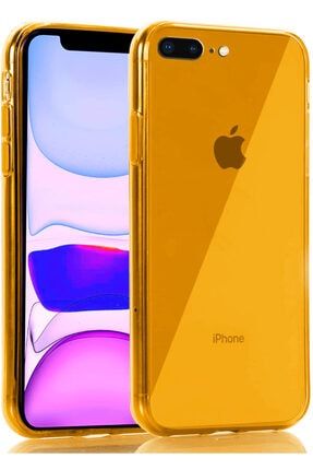 Apple Iphone 7 Plus Kılıf Fosforlu Canlı Renkli Parlak Silikon Kapak zor_44537