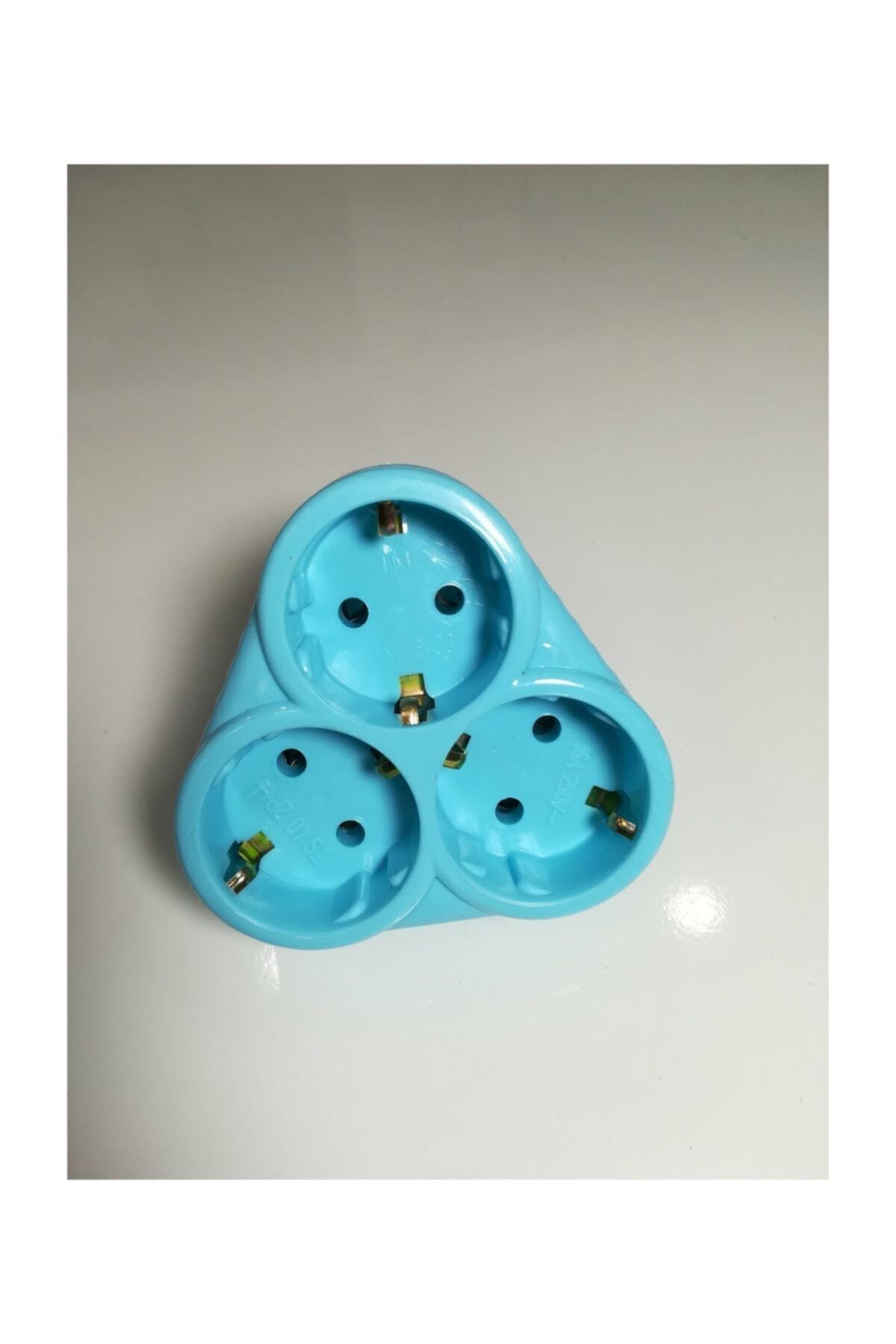 UFO Mavi Golyat Üçlü Grup Priz