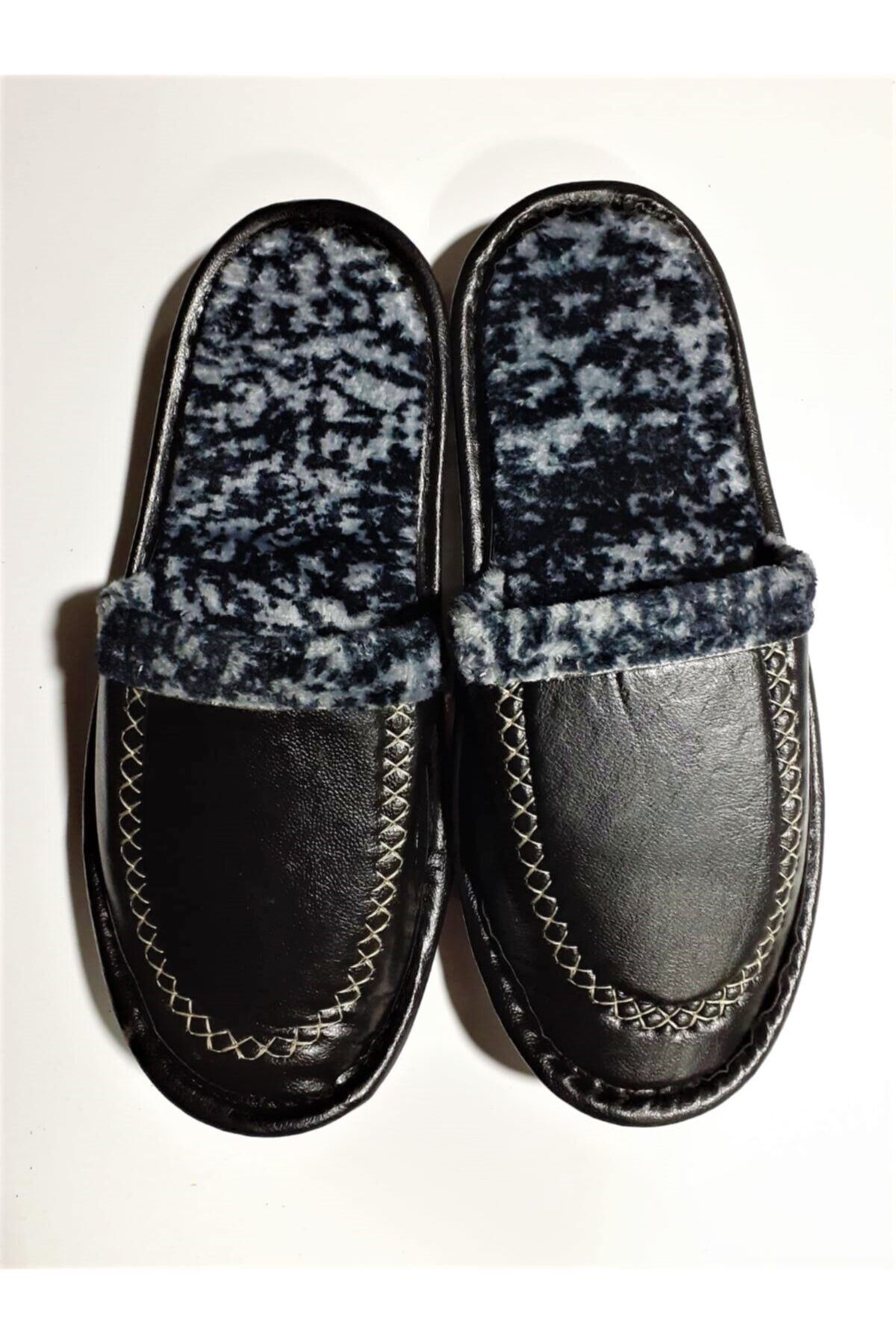 Halıcıoğlu  Içi Erkek Peluş Ev Terliği - Görsel 4