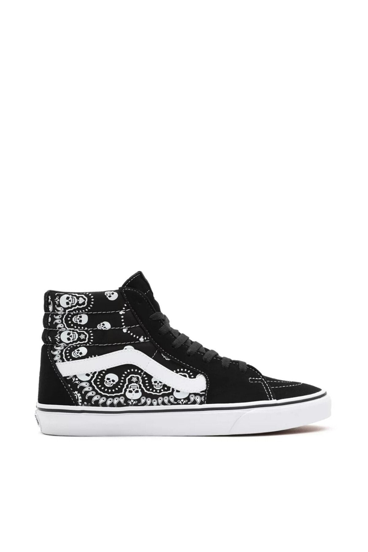 کفش ونس یونیسکس ساقدار مشکی اسکلت Vans