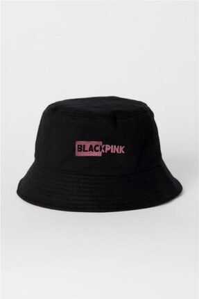 Siyah Blackpink Balıkçı Şapka Bucket Hat EFBUTIK3162