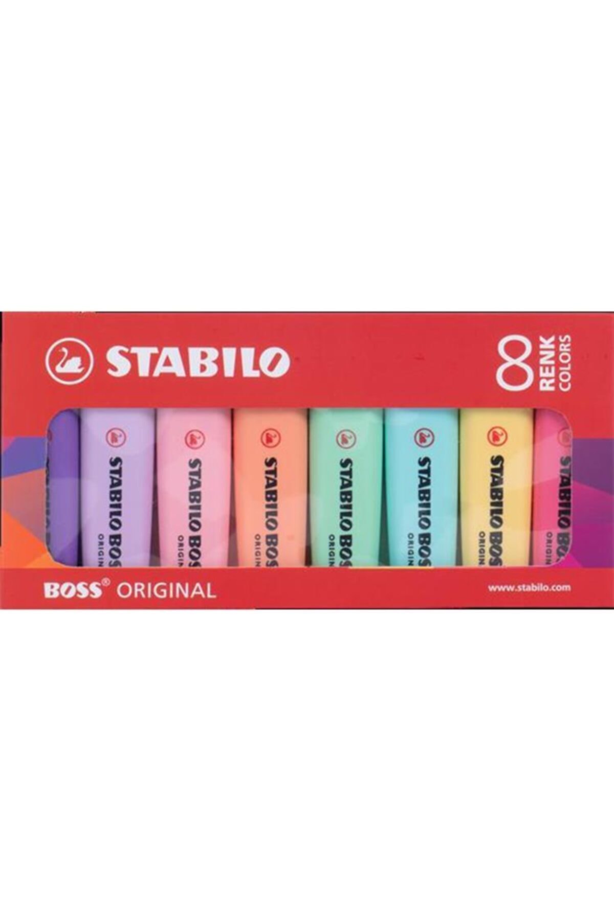 Stabilo Stabılo Boss Fosforlu Kalem Pastel Renk 8'li Paket