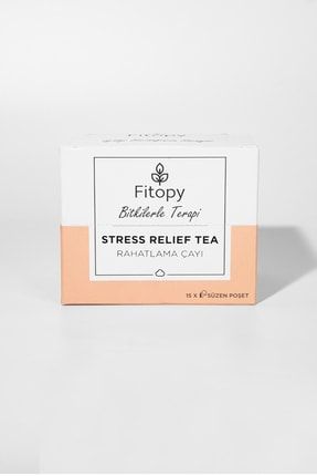 Stress Relief Tea / Rahatlama Çayı / Fonksiyonel Süzen Poşet Bitki Çayı 15'li Ft10004