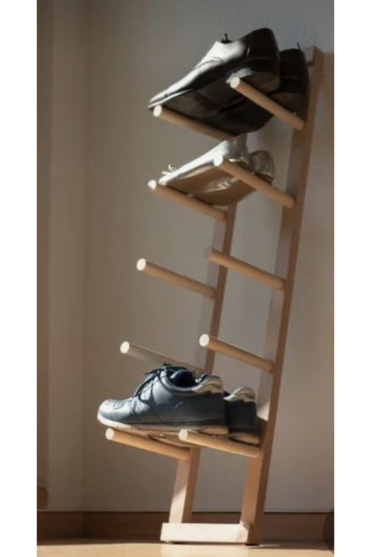 MrtAhşap Katlı Ayakkabılık,portatif,kayın Ağacından