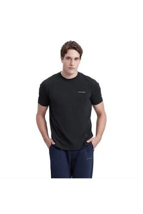 New Basics M Crew Neck T-Shirt Erkek Siyah Tshirt - S212910-001 356 S212910
