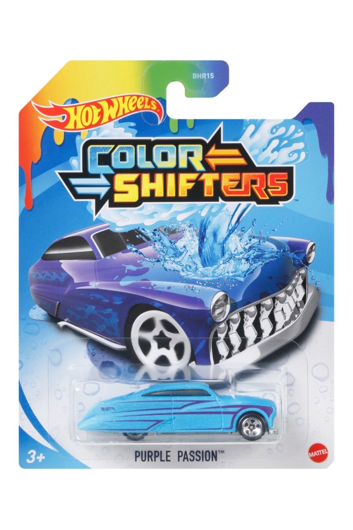 HOT WHEELS 1 64 Renk De i tiren Arabalar Purple Passion Bhr52