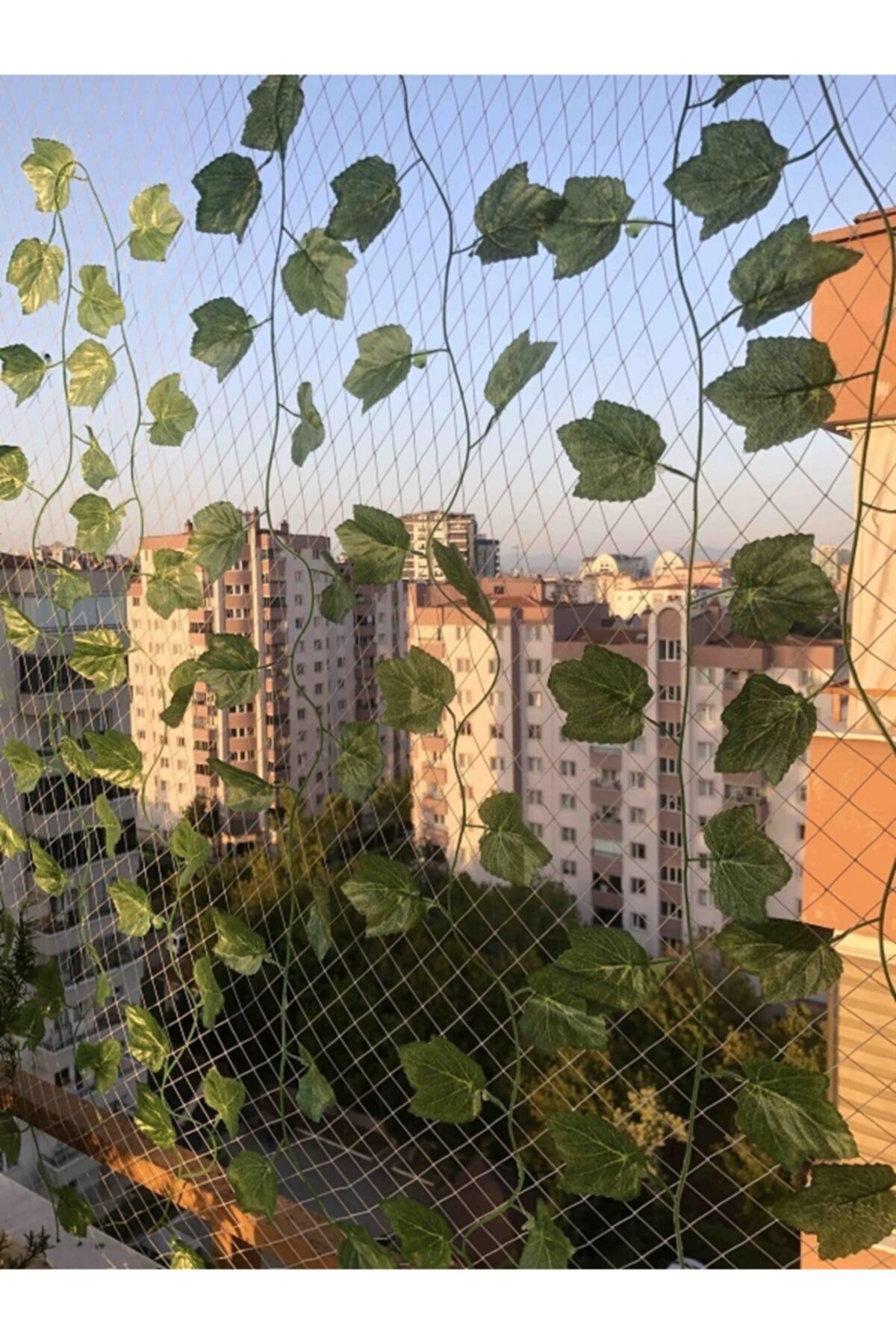 Kuş Filesi 2x7 Metre Balkon Filesi Kuş Önleme Ağı Güvercin Önleme Filesi Kedi Filesi 3