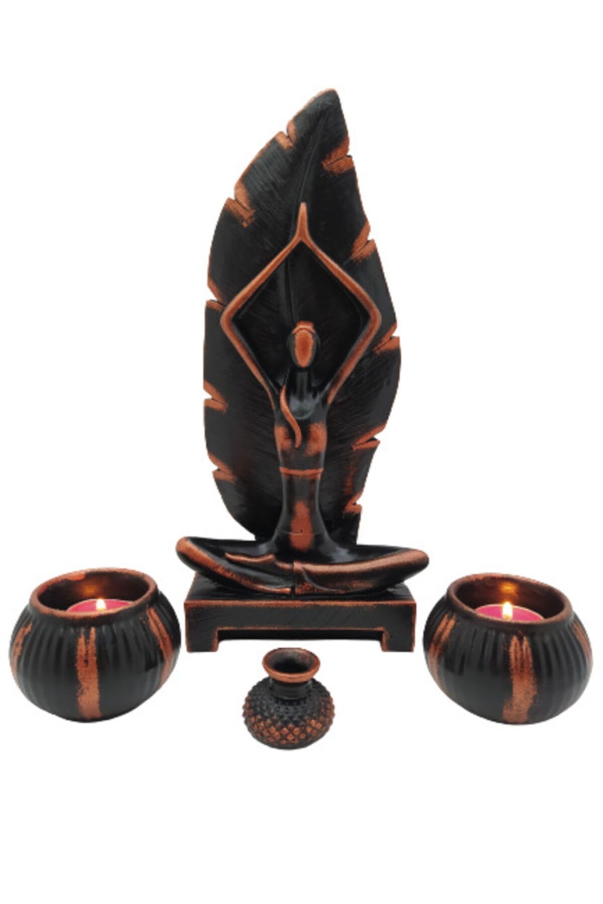 Yoga Yapan Kız Tütsülük Ve Mumluk 5
