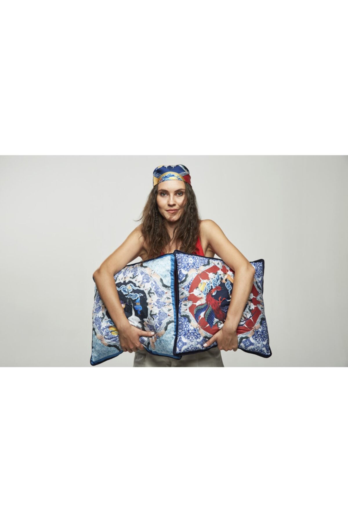 Martius-1001 Nights Tales Sky Throw Pillow 3