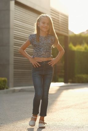 Mavi Kız Çocuk %100 Pamuk Slim Fit Kot Pantolon A21AW0311246