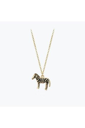 Altın Zebra Kolye KLSYN0189-25552