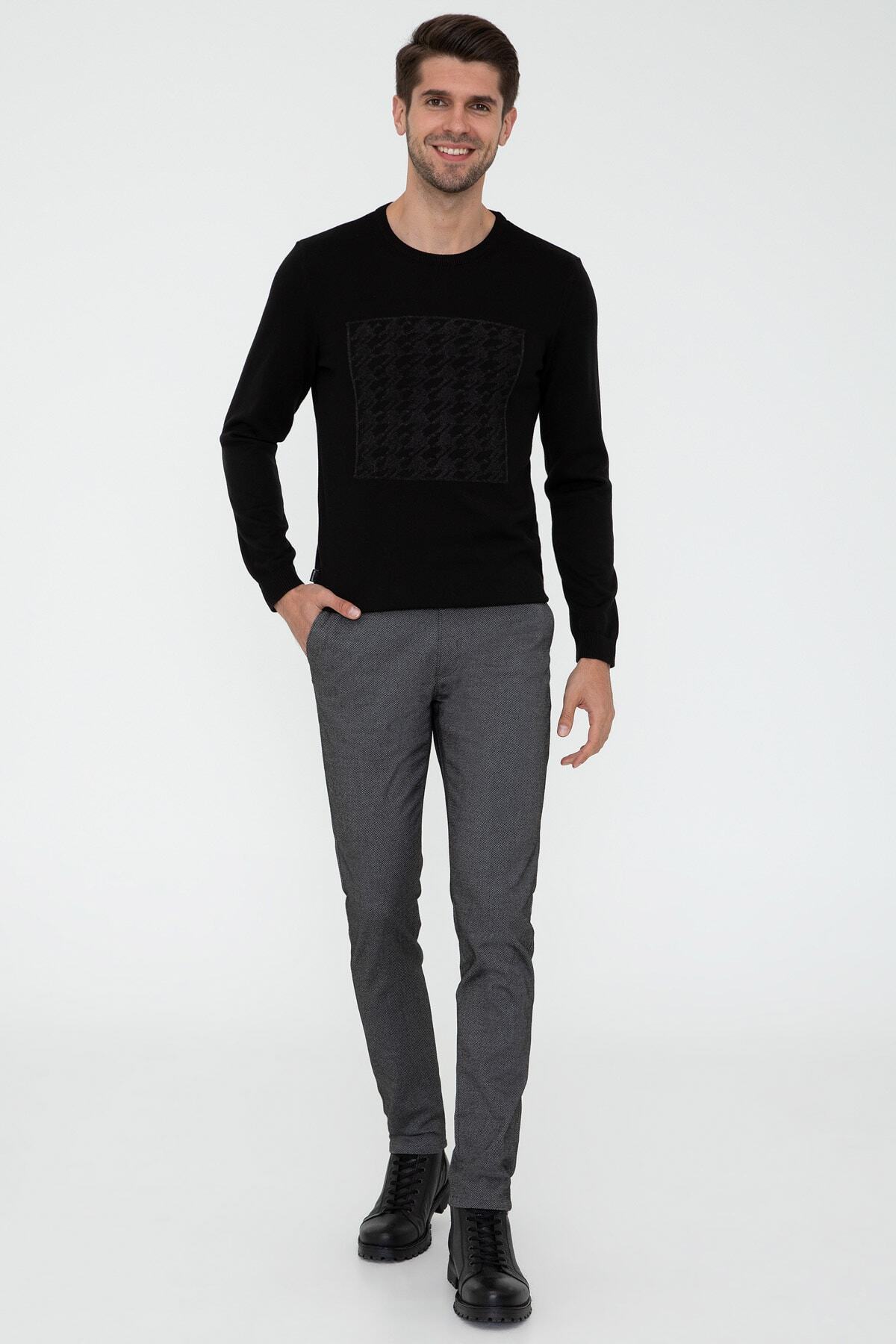 پلیور مردانه راسته آستین بلند | پیر کاردین Pierre Cardin G021SZ0TK.000.1292219 - تصویر 5