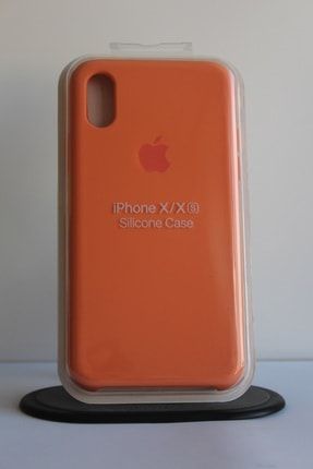 Iphone Xs Uyumlu Logolu Içi Süet Altı Açık Lansman Kılıf SENKLF015