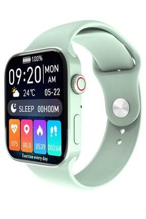 Watch 7 Pro Max Smartwatch Yeni Kasa Çift Tuş Aktif Konuşma Özellikli Türkçe Yeşil Akıllı Saat watch7promax-n76