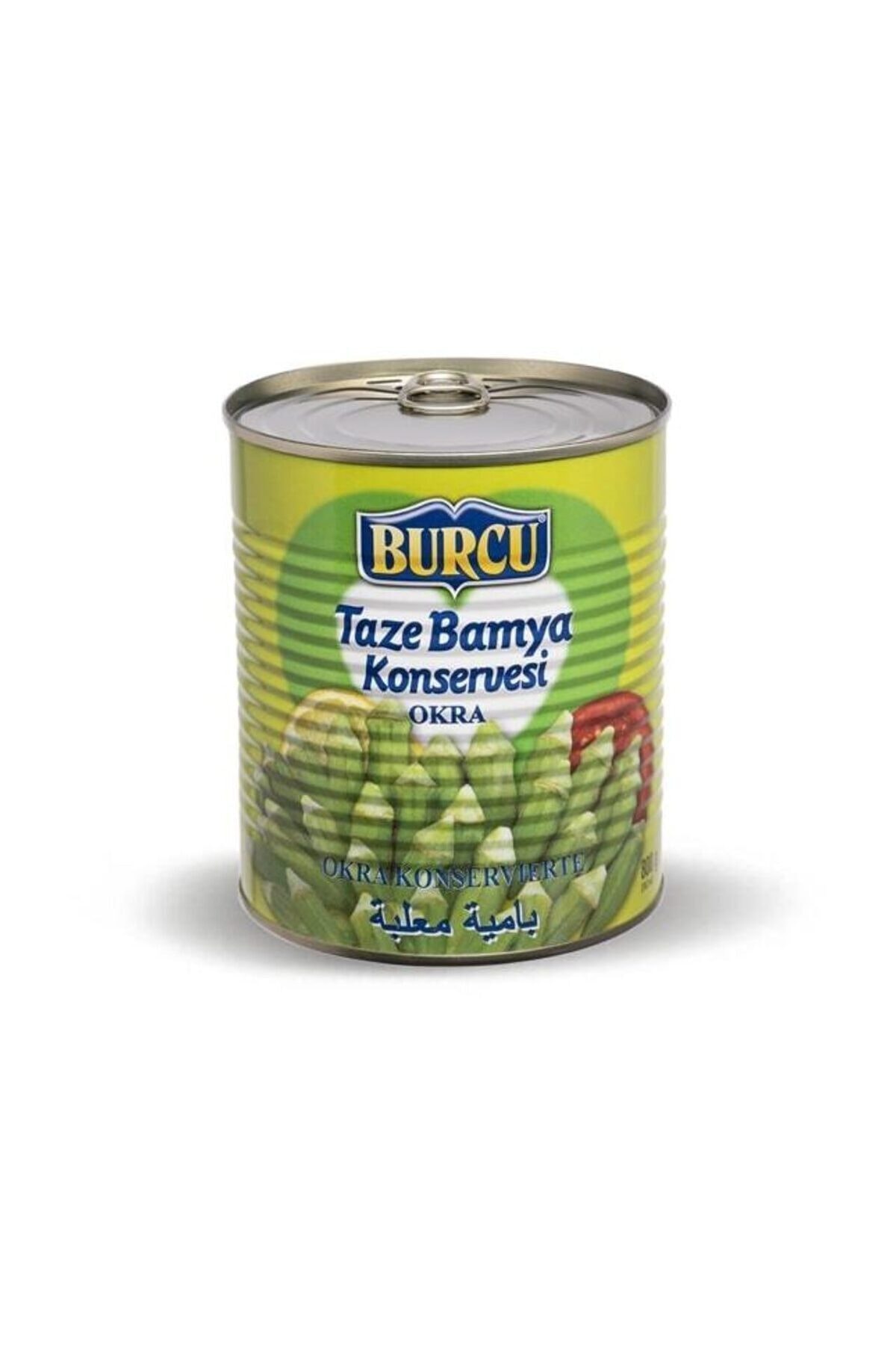 BURCU 800 gram burcu taze bamya konservesi