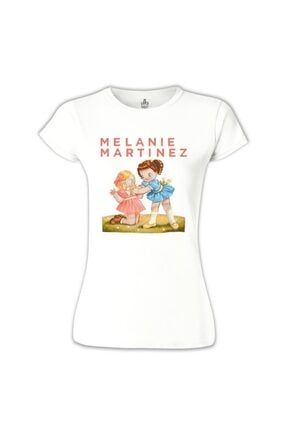 Kadın Beyaz Melanie Martinez Pacify Tshirt BB-617