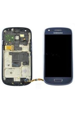 Samsung Galaxy I8190 S3 Mini Uyumlu Orjinal Lcd+dokunmatik+çıtalı Mavi PR-8145
