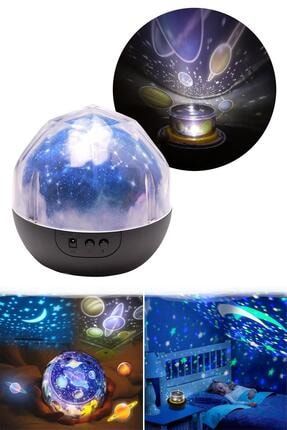 Yeni Nesil Star Master Projeksiyon Gece Lambası Renkli Ve Dönebilen Hediyelik Masa Lamba 0TPHEYEST1