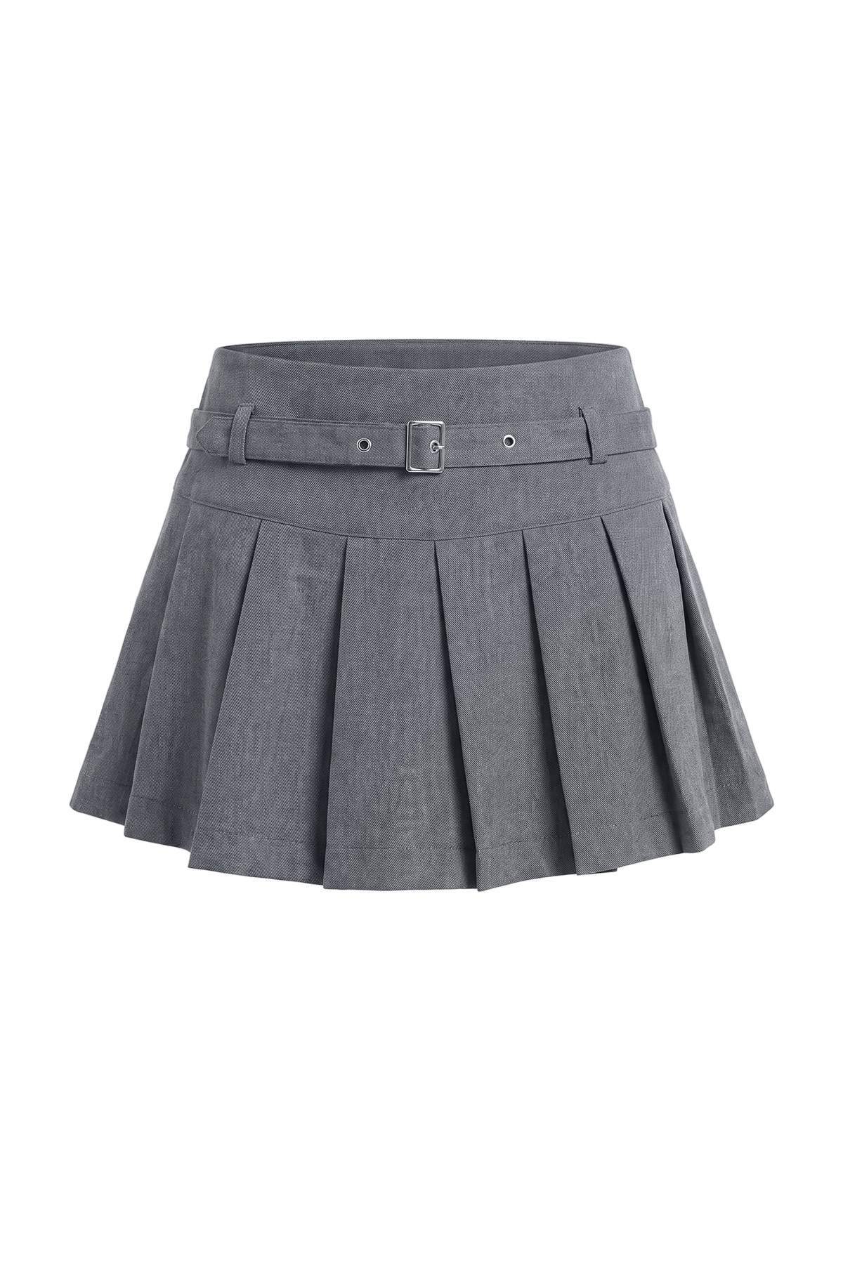 Trendyolmilla Antrasit Etek TWOAW27ET00056