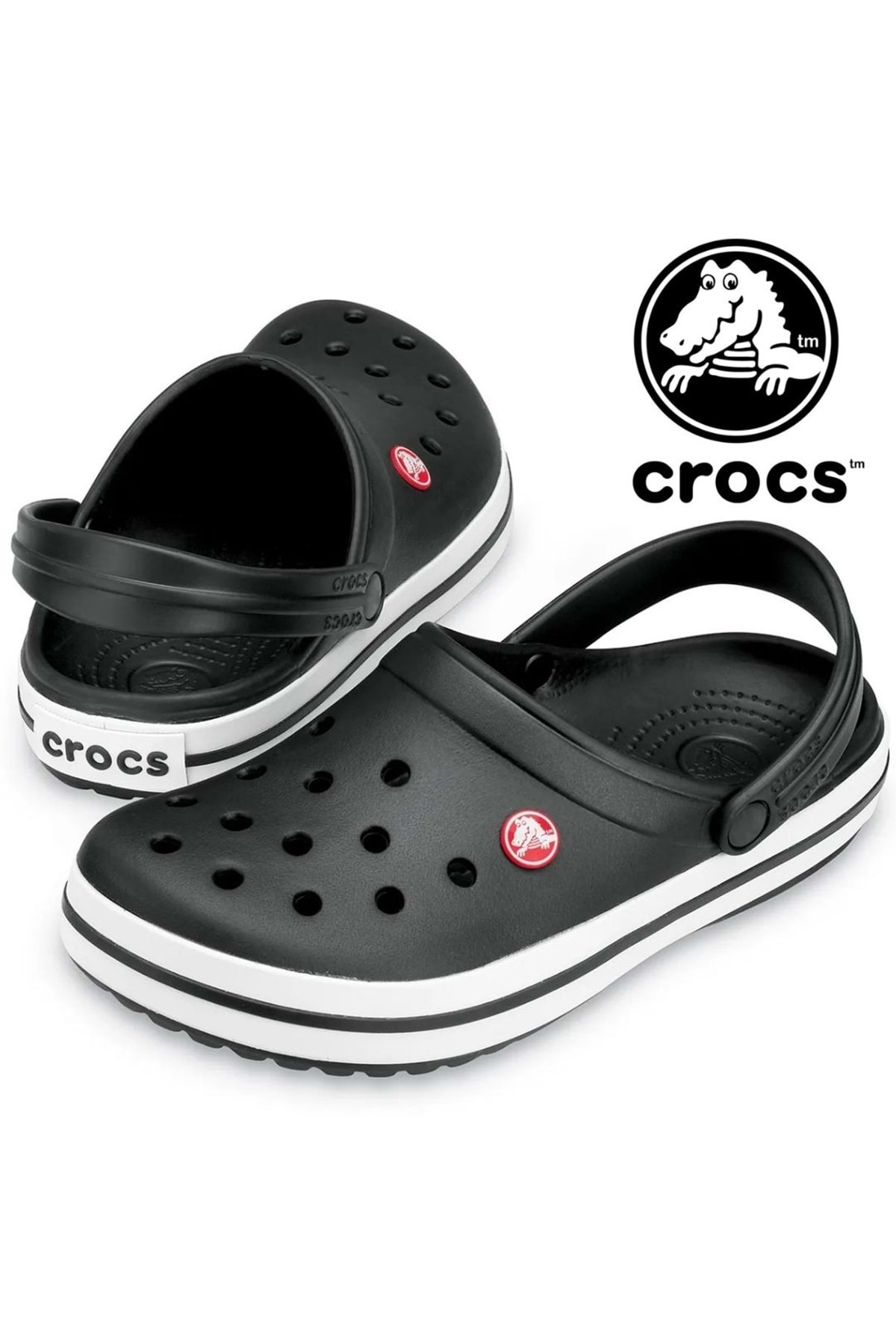 Crocs Crocband čierne unisex papuče 11016-001