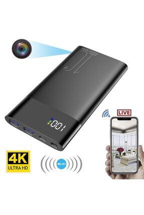 intermax Powerbank kamera 1080P HD Gizli Kamera Wİ-Fİ 4K