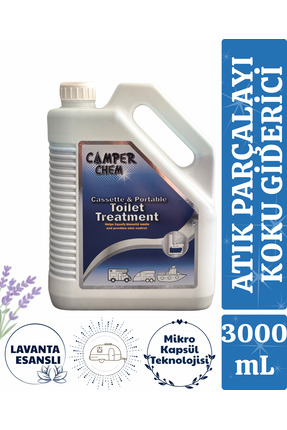CAMPER CHEM Karavan Tekne Tuvalet Kimyasalı - Toilet Treatment-atık Parçalayı...