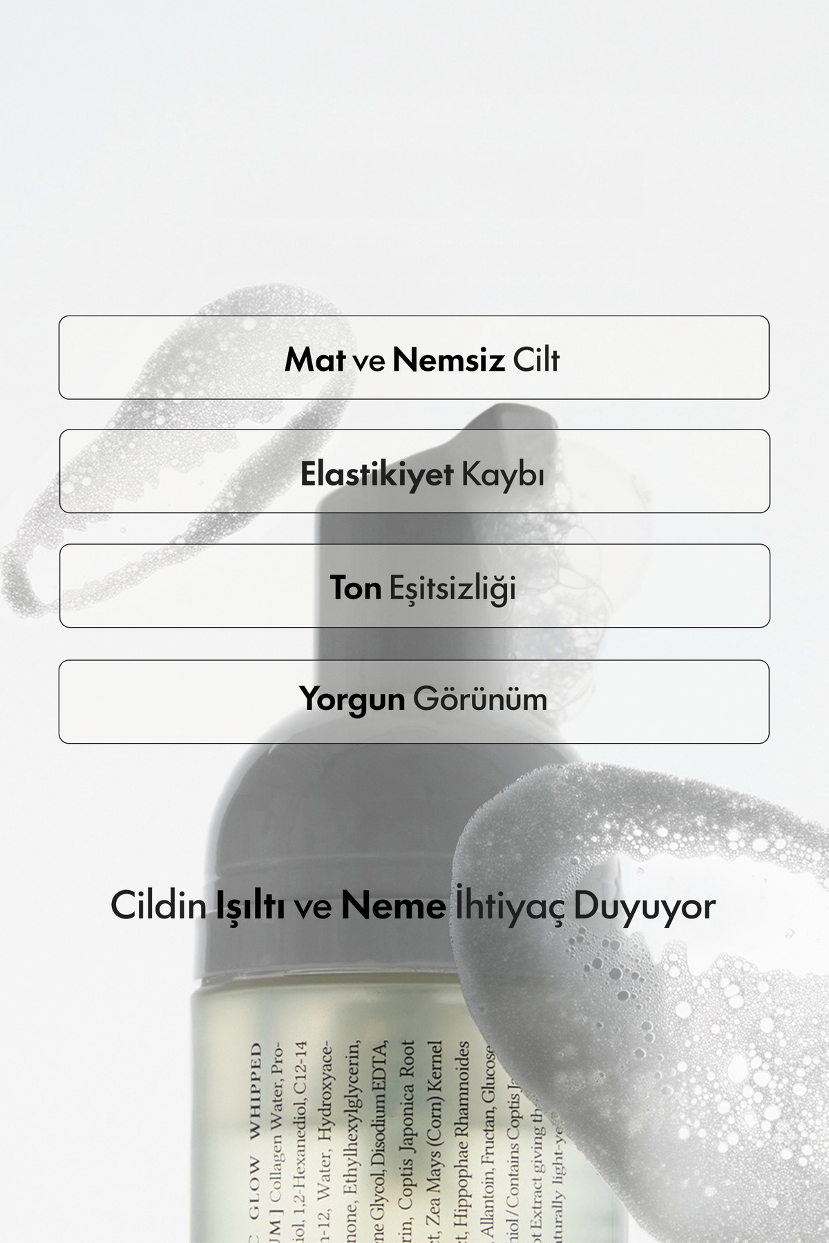 ABC Glow Whipped Serum | Aydınlatıcı Bakuchiol Collagen Vitamin Tree Water 3in1 Serum 100 ml — Althea-1 — تصویر 2 از 6