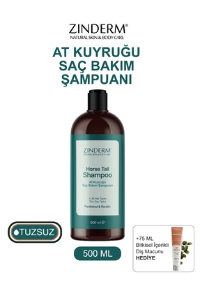 zinderm At Kuyruğu Şampuanı - Saç Dökülmesi Karşıtı Ve Hızlı Uzama Etkili Tuz...