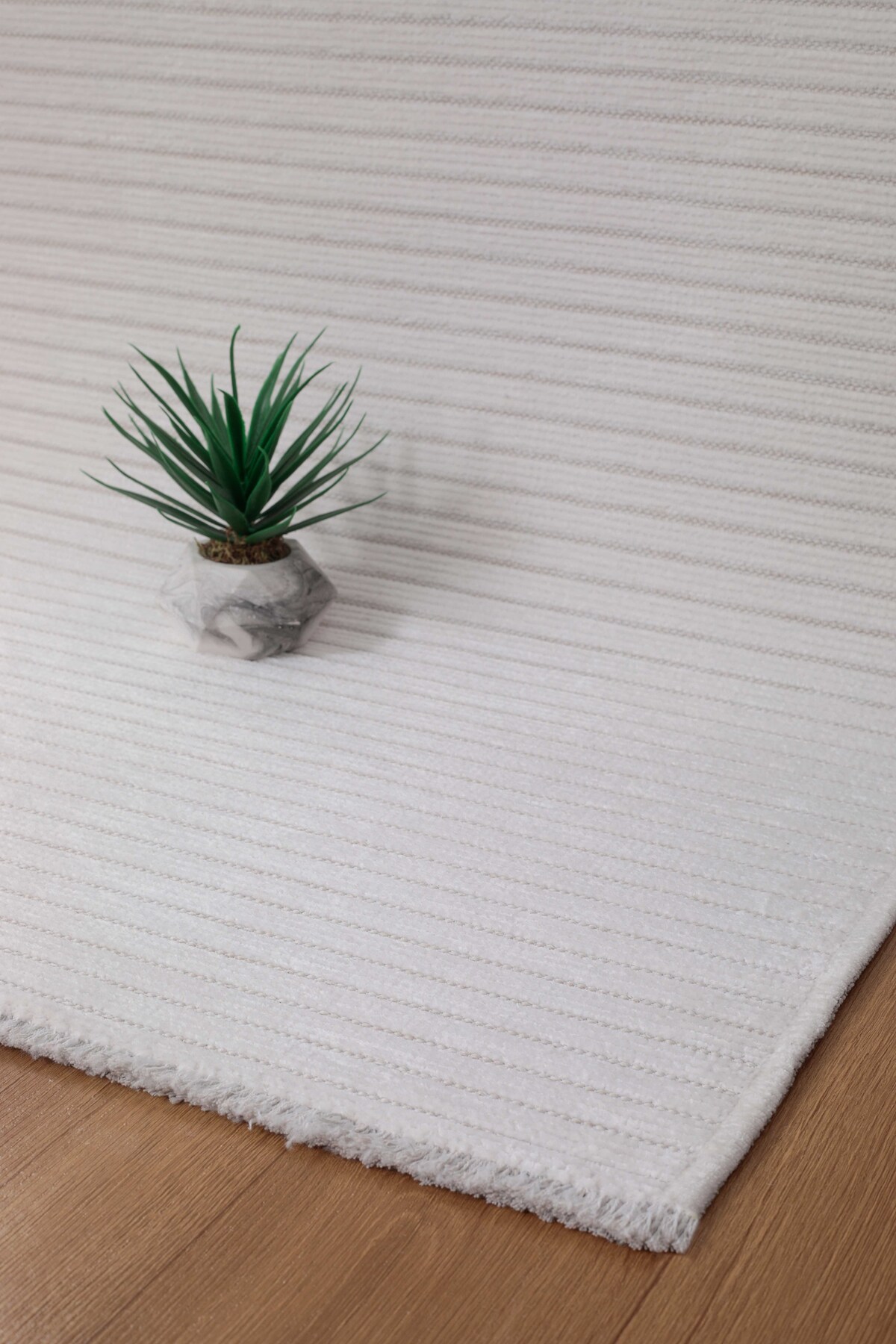 Rixos Vl Washable Anti-Slip, Cotton Woven, Premium Quality Living Room&Kitchen&Dining Room Rug Bone