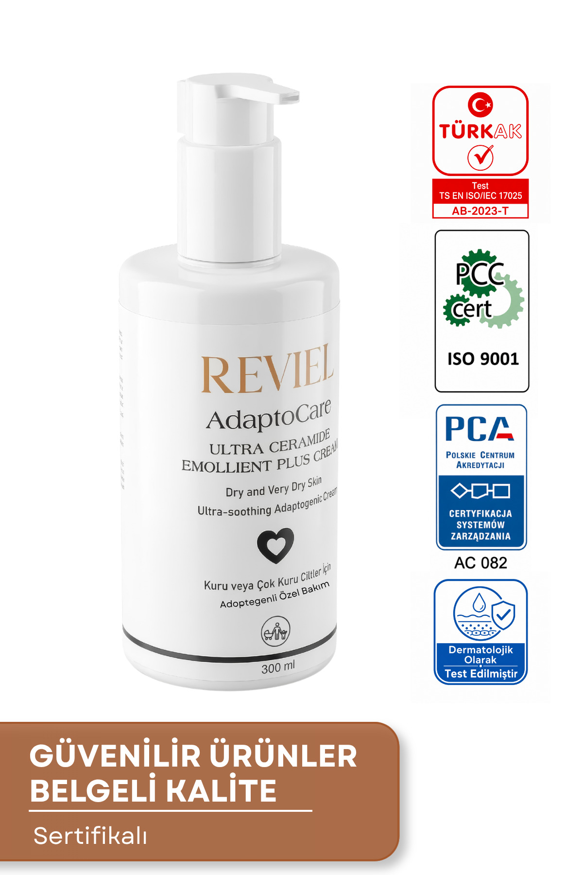 AdaptoCare Ultra Ceramide Emollient Plus Cream 300 Ml — 8685043944300 — تصویر 7 از 7