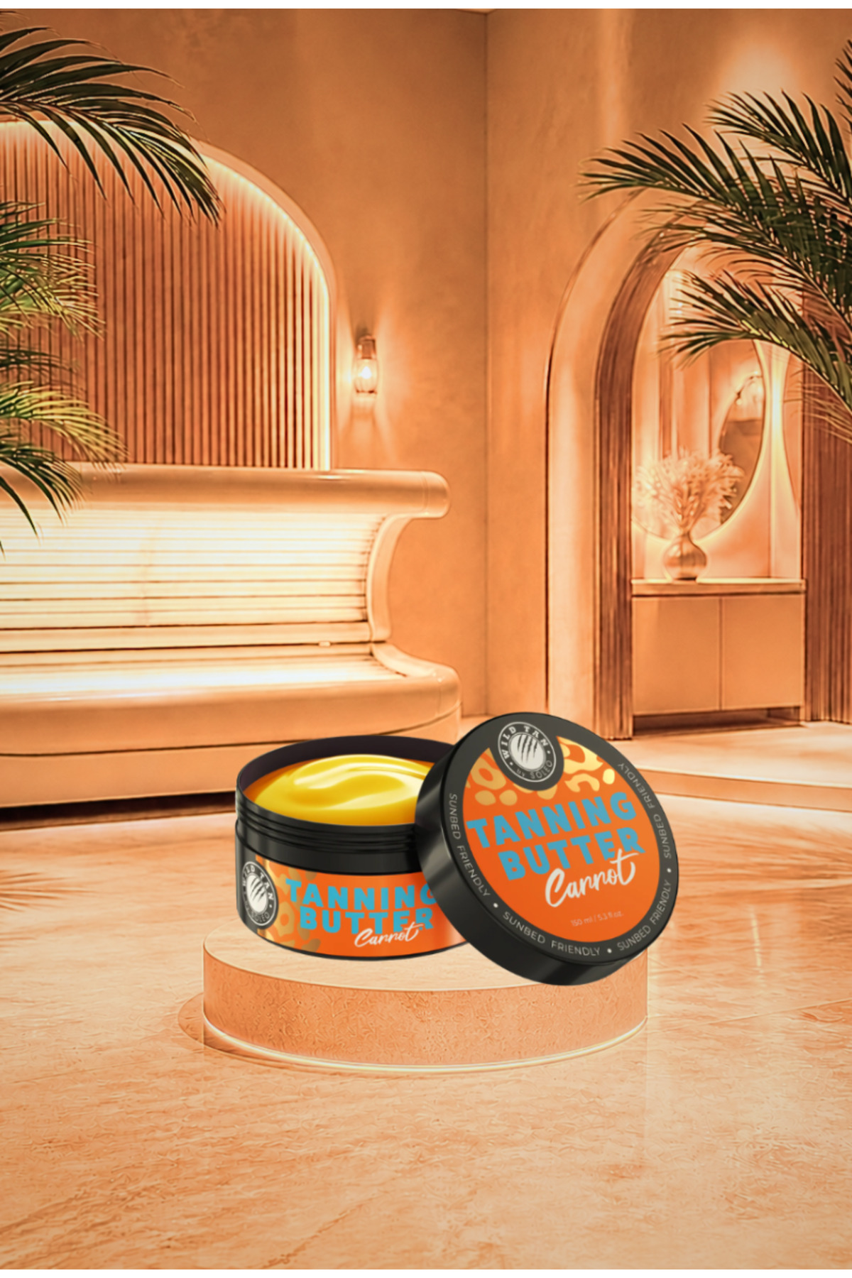 Tanning Butter 150 ml Carrot Solaryum Bronzlaştırıcı — WILDTAN-BUTTER-CARROT-150 — تصویر 2 از 2