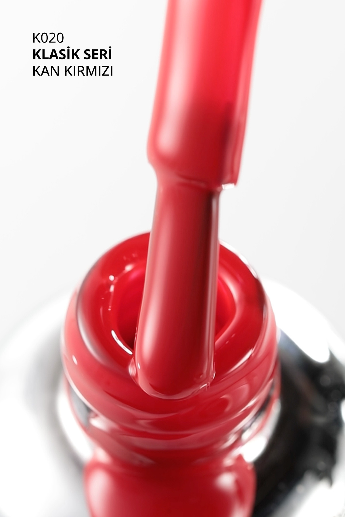 Kalıcı Oje K020, Kan Kırmızısı, 10 ml — قرمز 8860101A01S09K020 — تصویر 7 از 7