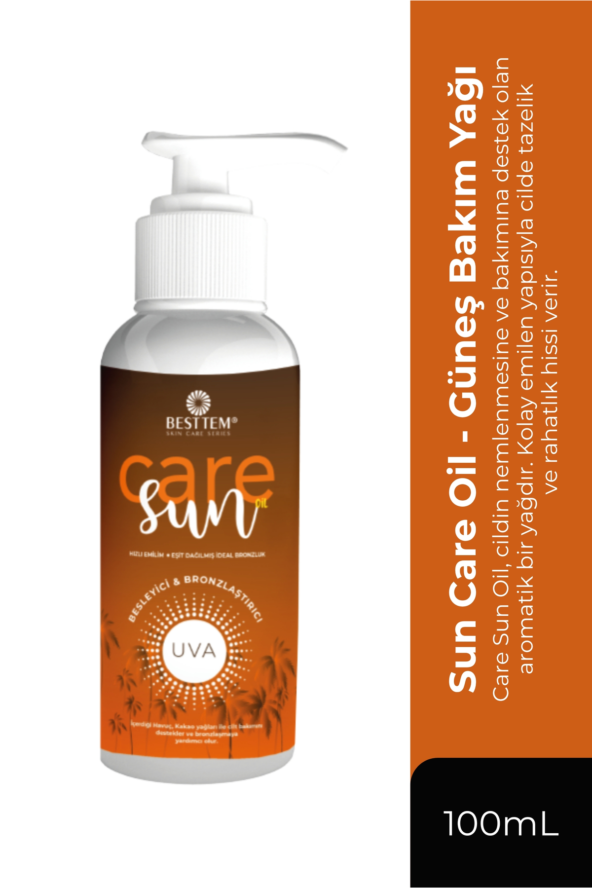 Care Sun Oil – Altın Parıltılı Tropikal Bronzluk — BK239