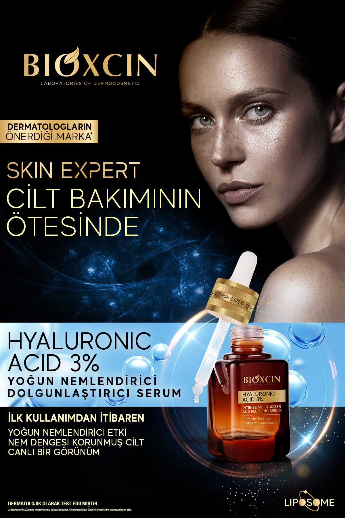 Skin Expert Hyaluronic Acid 3% Yoğun Nemlendirici Serum 30 ml — 8680512632559 — تصویر 9 از 9