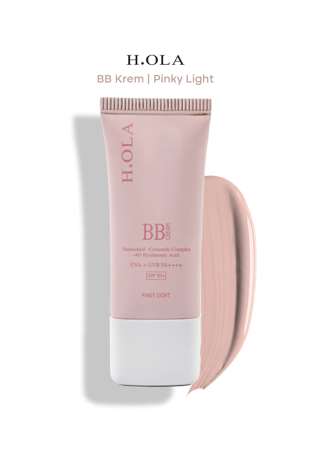 کرم BB | SPF50+ UVA/UVB PA ++++ | پوشش روشن و شبنم مانند | صورتی روشن — صورتی bbkrem