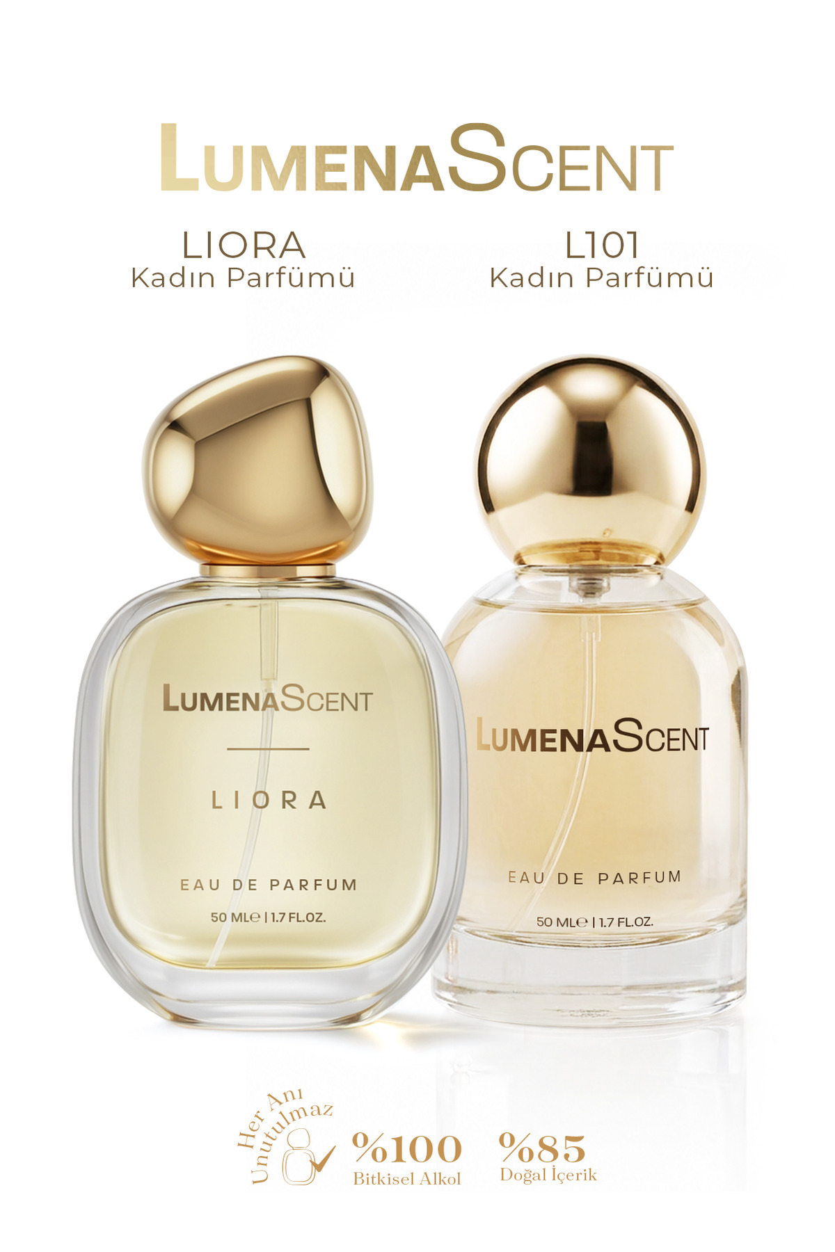LumenaScent Liora Kadın Parfüm ve L101 Kadın Parfüm Seti — LIORAL101
