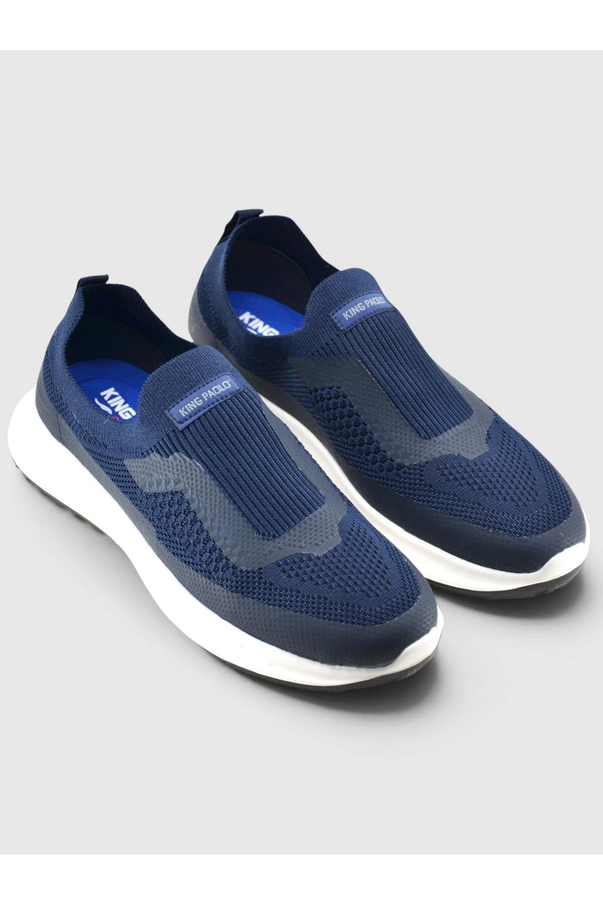 K1358 SİDE - BLUE DARK - SHOES مردانه — سرمه‌ای 001 15 K1358 — تصویر 3 از 5