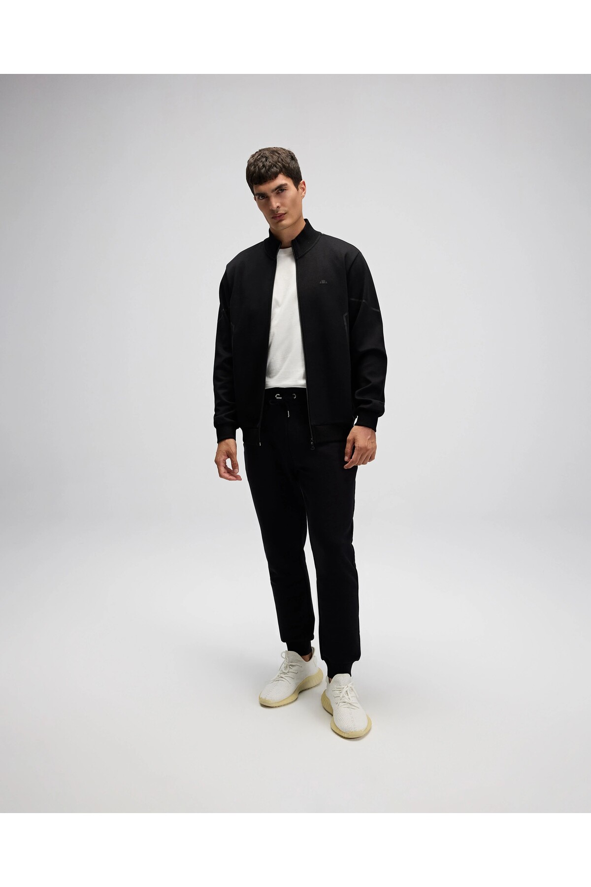 Ellesse Erkek Fermuarlı Sweat EM545-BK görsel 8