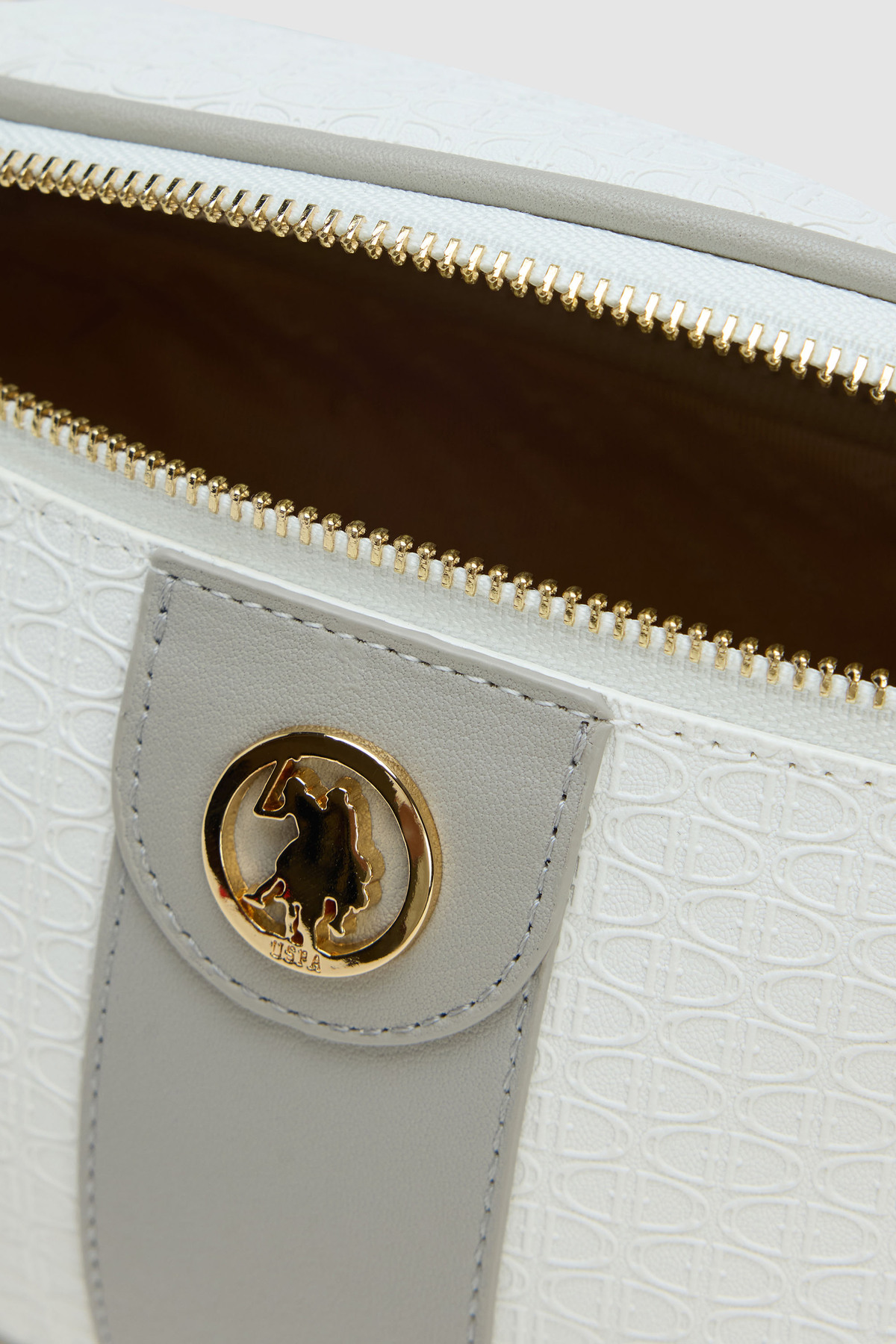 U.S. Polo Assn. Kadın Beyaz Bel Çantası 50293695-VR013 görsel 5