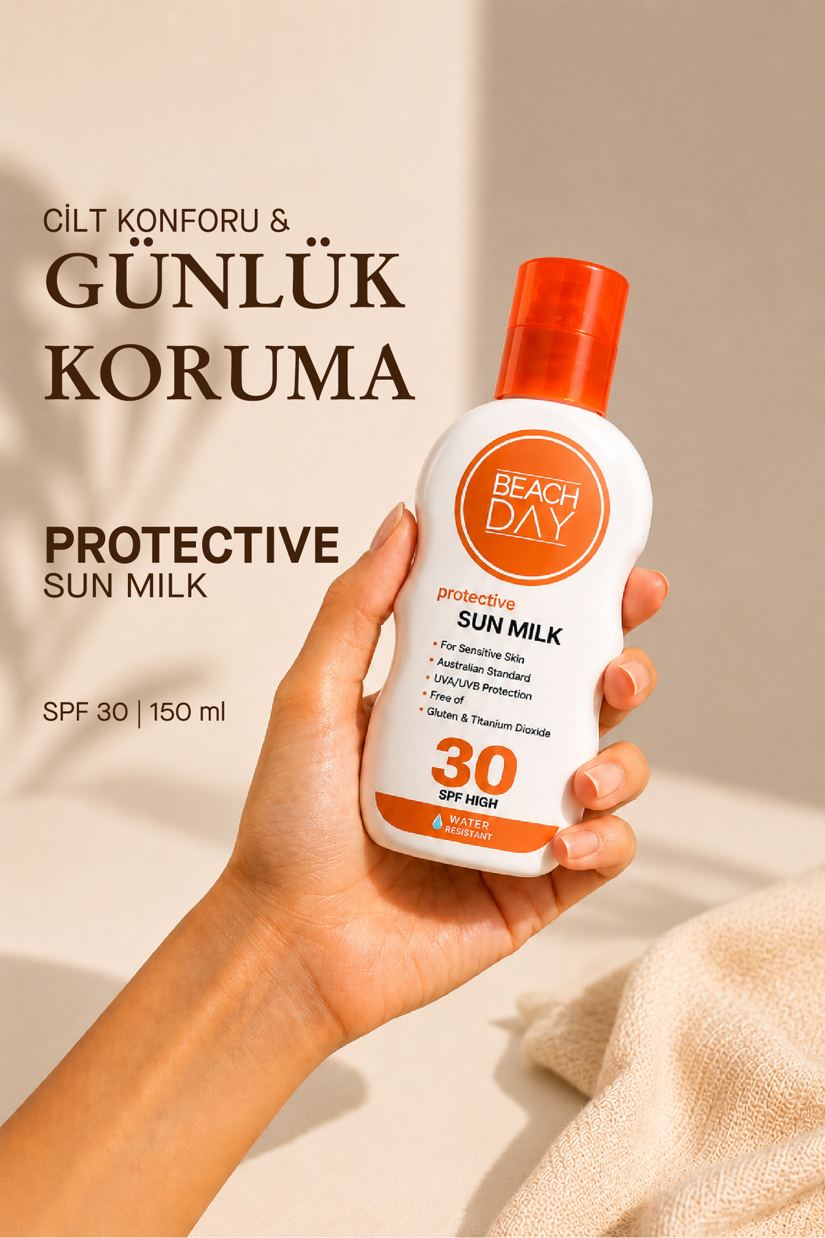 Koruyucu Süt Losyon 30f 150 ml 8699375055740 — BD08 — تصویر 3 از 9