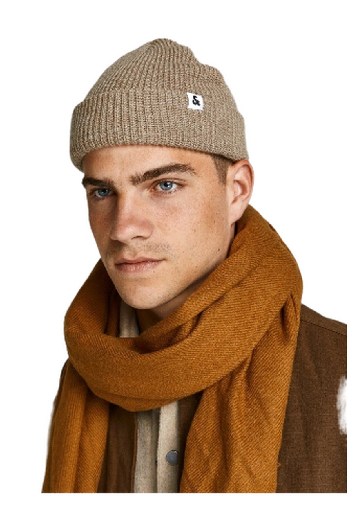 کلاه بافتنی مردانه مینیمالیستی جک اند جونز - غیررسمی و شیک جک اند جونز برت/کلاه بافتنی Jack & Jones