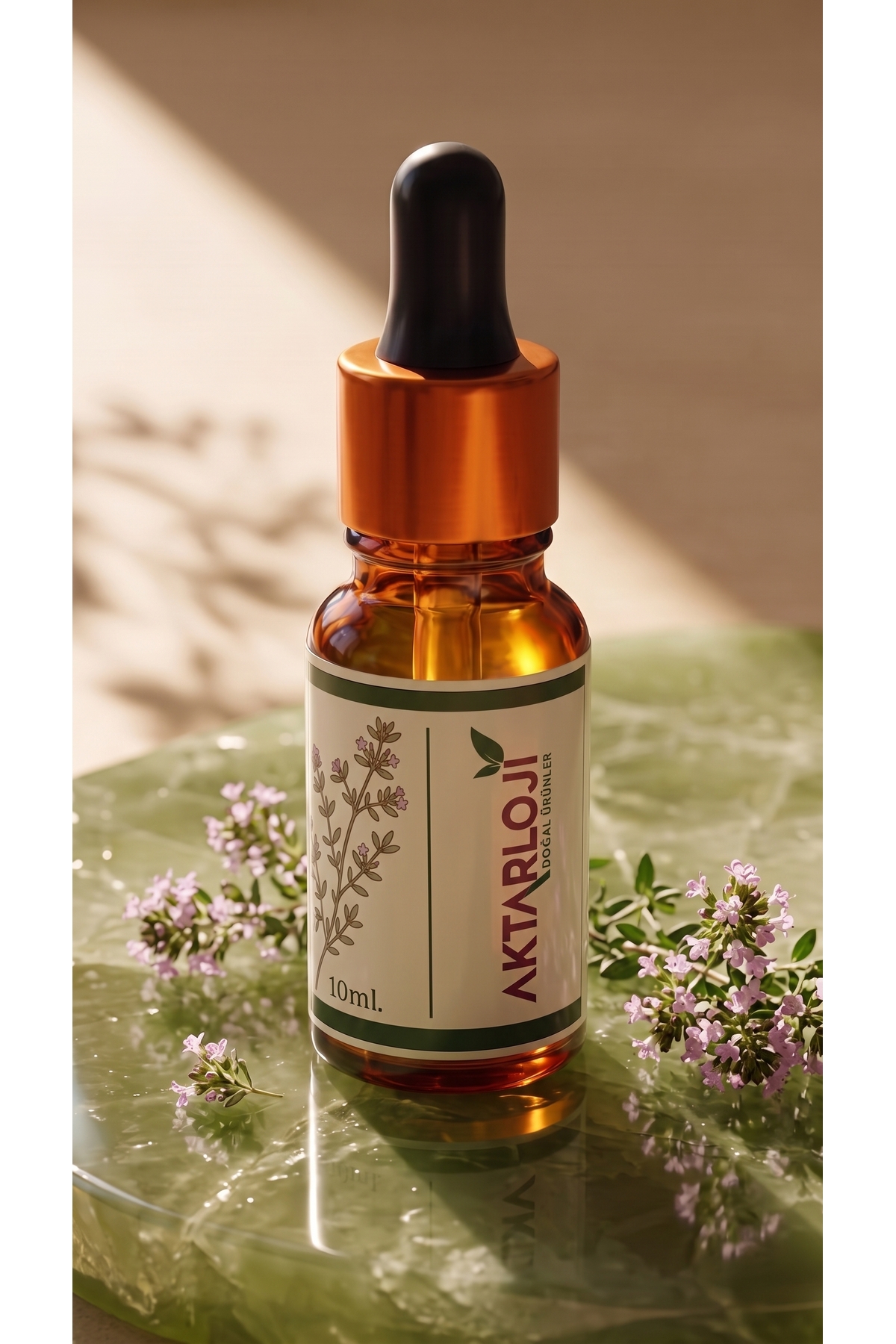 Kekik Uçucu Yağı 10 Ml / %100 Saf Ve Doğal / Thyme Oil — A1-Kekik-yag-10 — تصویر 8 از 8